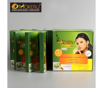 Permanent black hair dye shampoo with Argan oil By GREENHERBALHAIR