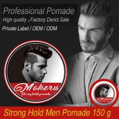 Organic hair colorful pomade wax