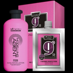 Natural hair perm rebonding cream for curly hair
